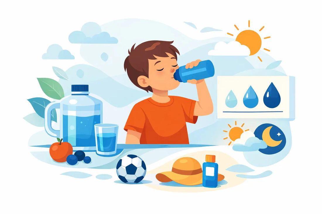 Hydratation enfant : les bons repères chaque jour