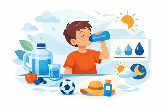 Hydratation enfant : les bons repères chaque jour