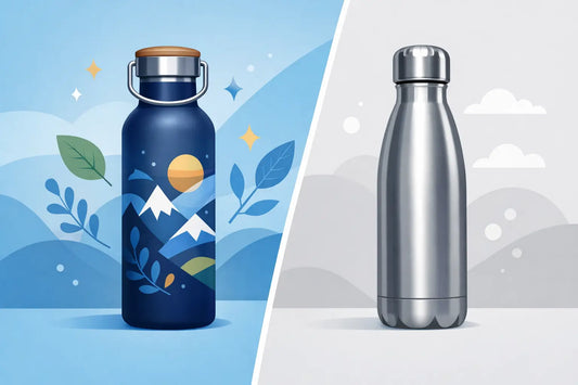 Gourde personnalisée versus gourde classique