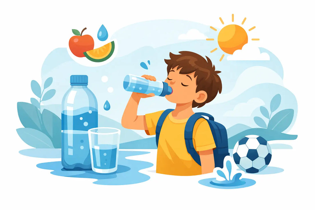Comment encourager un enfant à boire plus d’eau ?