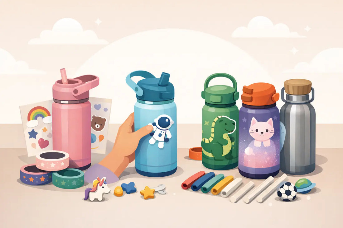 Kit gourde à personnaliser enfant : lequel choisir ?
