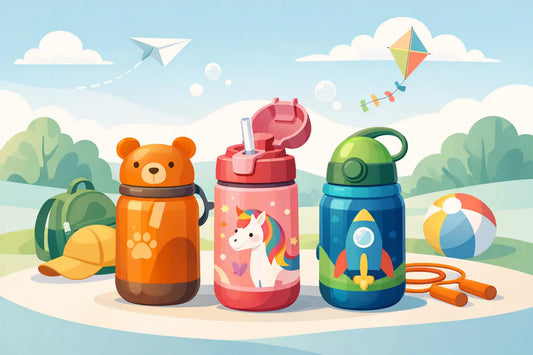 Les meilleures gourdes ludiques pour enfants