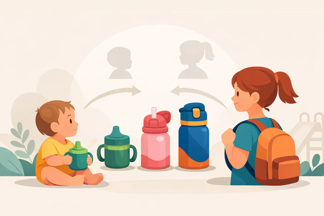 À quel âge choisir une gourde enfant adaptée ?